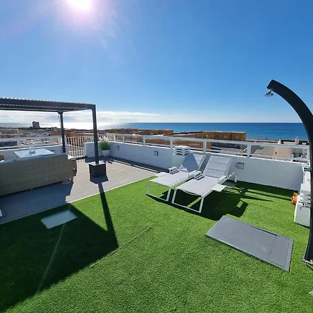 Atico Los Flamingos. Exclusive Terrace With Views Cabo De Gata Exterior photo